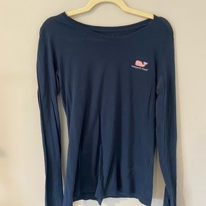 Vineyard Vines navy LS Tshirt